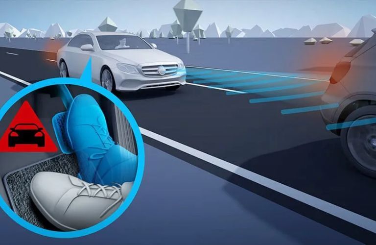 2026 Mercedes-Benz EQE 320+ Sedan Active Brake Assist