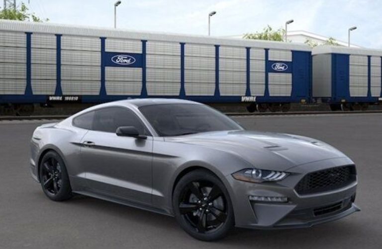 View of the 2022 Ford Mustang EcoBoost