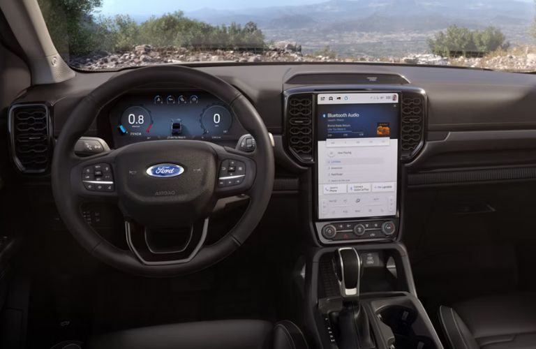 2026 Ford Ranger front interior