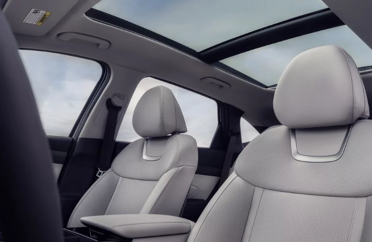 front seat view of the 2025 Hyundai Tucson