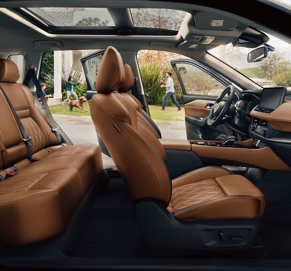 2024 Nissan Rogue premium interior.
