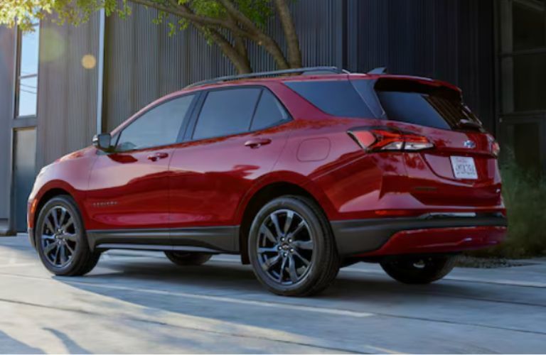 2024 Chevrolet Equinox parked near a building