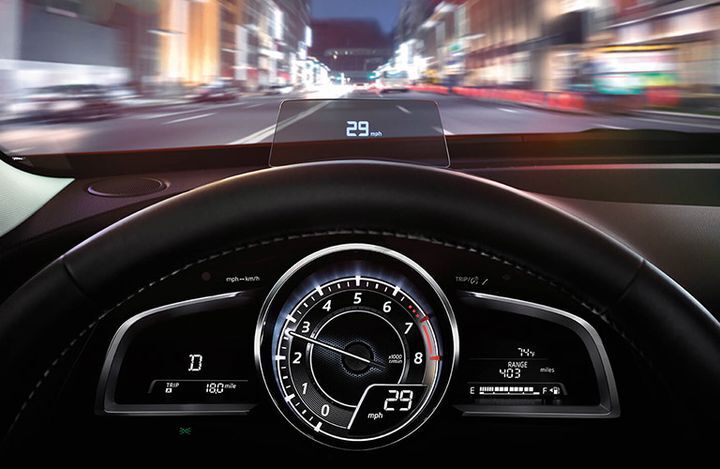 2017 CX-3 Head up Display