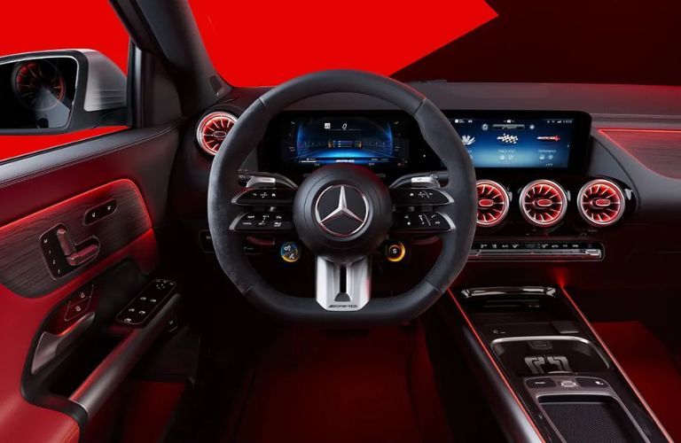2025 Mercedes-Benz GLA SUV cabin view