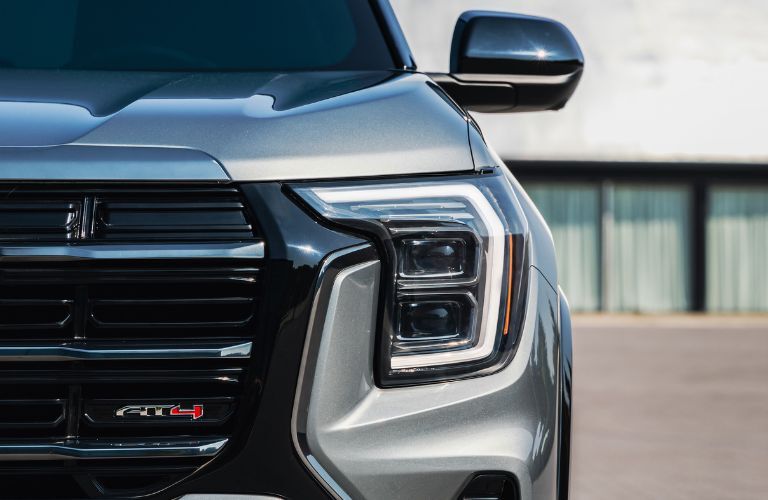 2025 GMC Terrain headlight close up