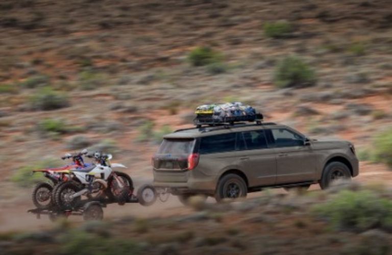 2027 Ford Expedition Tremor towing bikes off-road