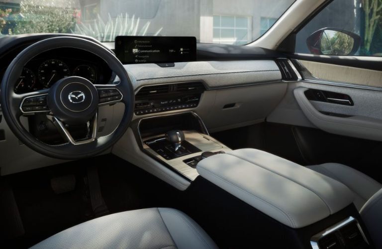 Dashboard View of the 2024 Mazda CX-90