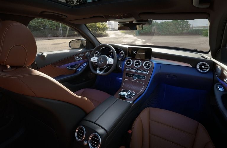 2022 Mercedes-Benz C-Class Front Interior