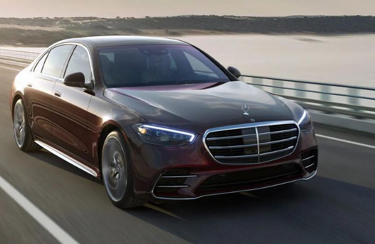 2024 Mercedes-Benz S 580e 4MATIC Sedan on a road