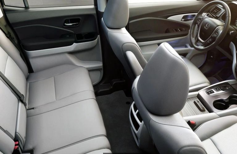 Interior view of the 2022 Honda Ridgeline