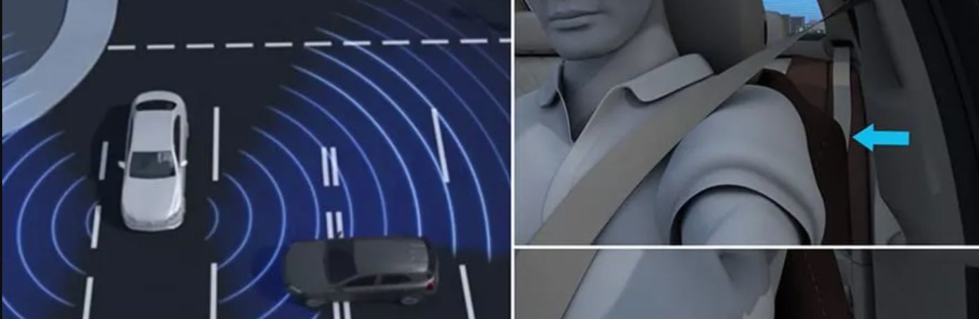 PRESAFE® depiction in a Mercedes-Benz