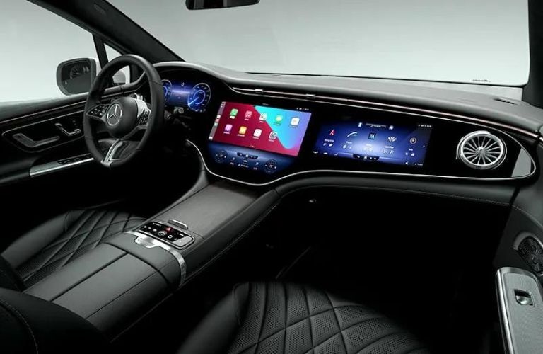 2024 Mercedes-Benz EQE 500 4MATIC SUV cabin view