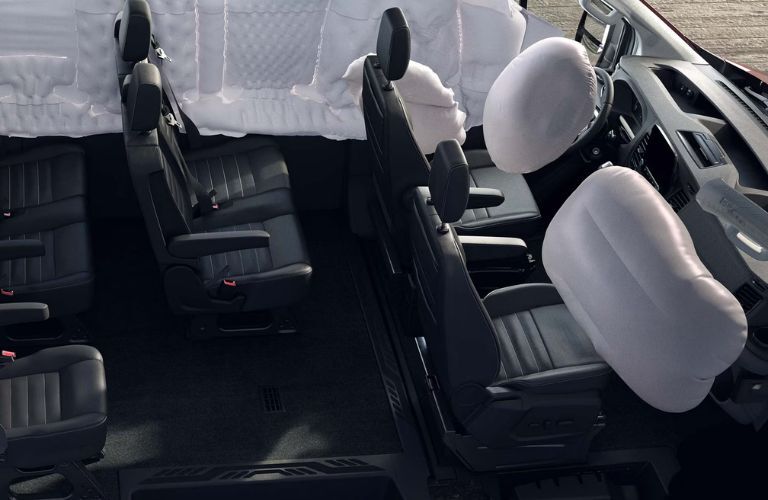 Ford Transit airbag and seating image