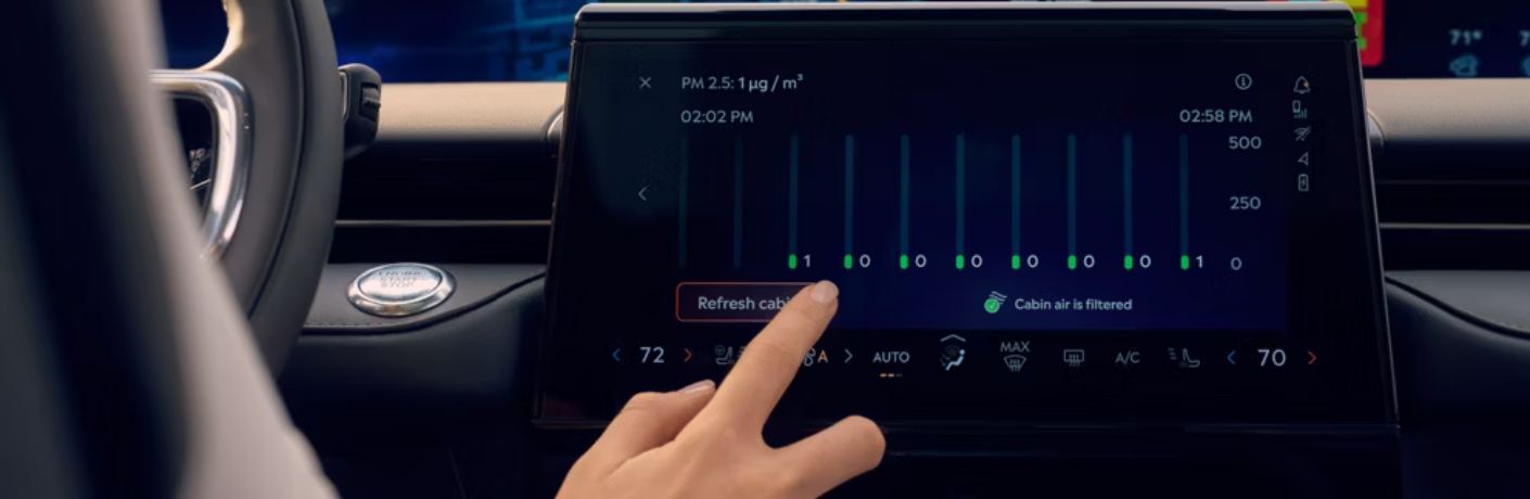 2026 Lincoln Nautilus touchscreen