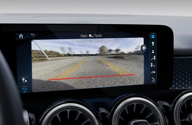 rearview camera in the 2025 Mercedes-Benz GLB SUV