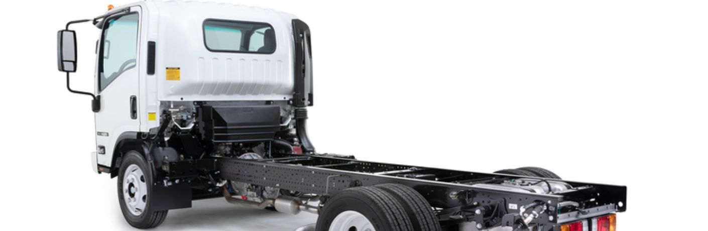 Chassis of the Isuzu NQR gas truck