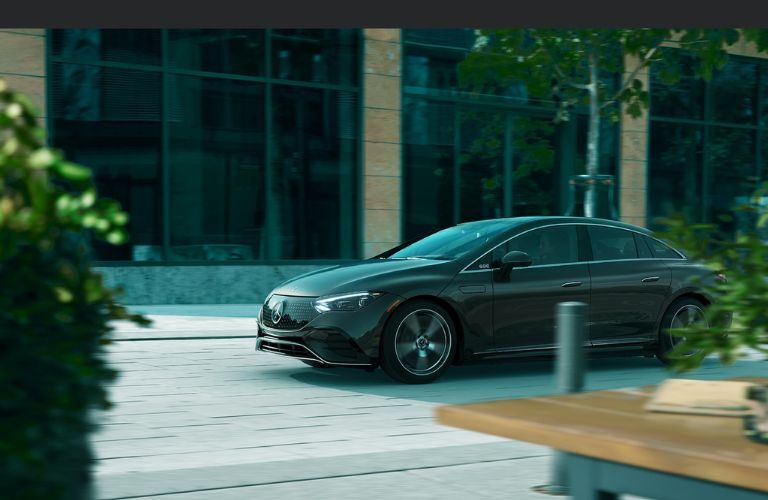 2023 Mercedes-Benz EQE on the road