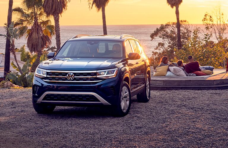 Front view of the 2021 VW Atlas