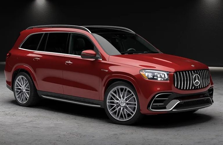 2025 Mercedes-Benz AMG GLS 63 SUV exterior front side view