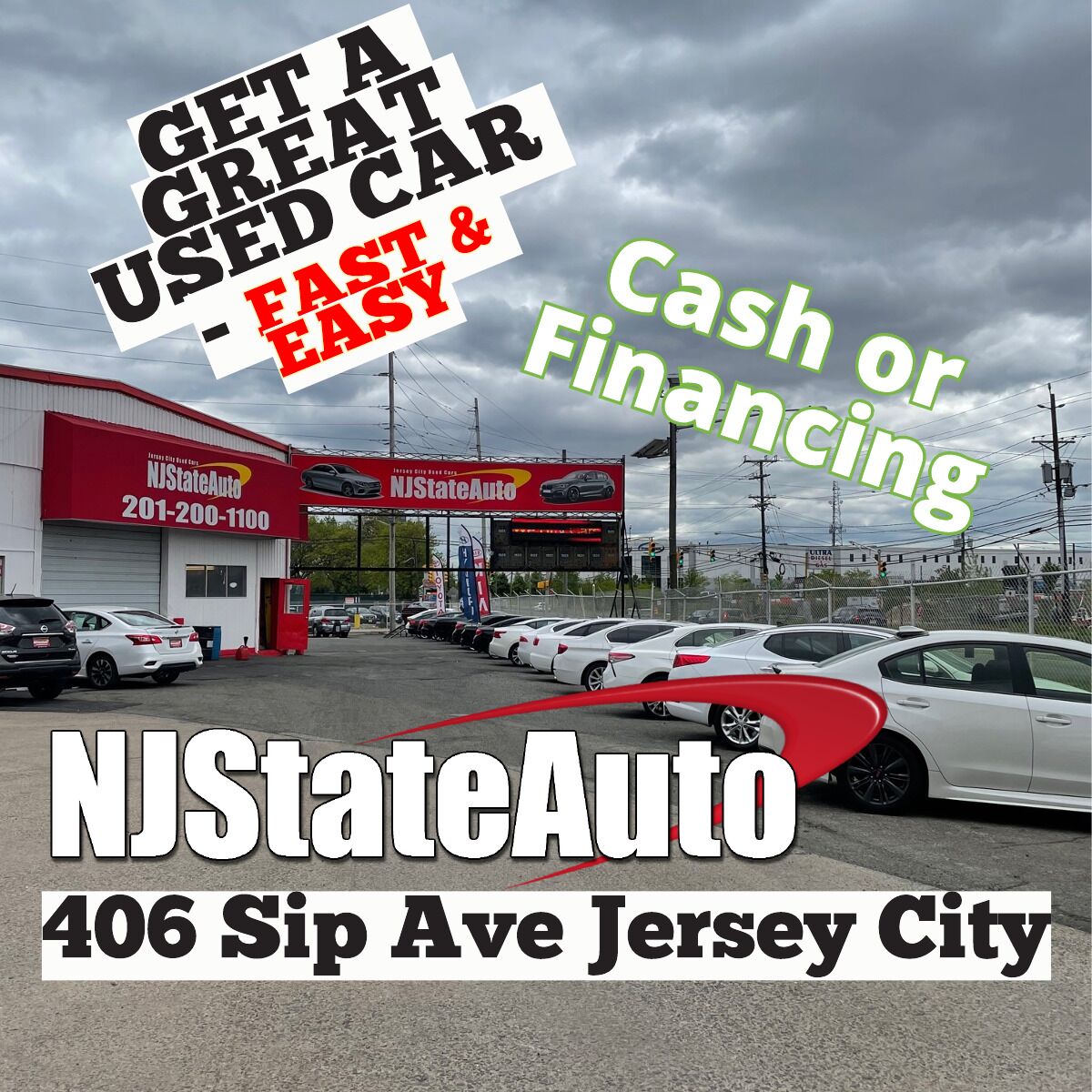 Contact NJ State Auto in Jersey City, NJ Used Car Dealership