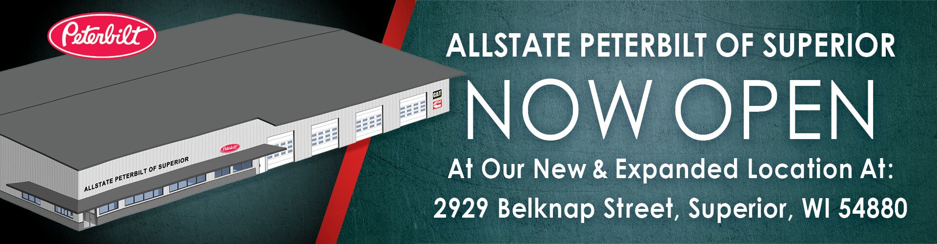 Allstate Peterbilt of Superior Is NOW OPEN!