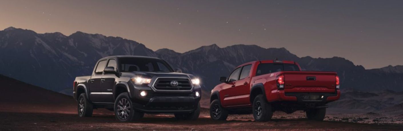 View of the 2023 Toyota Tacoma