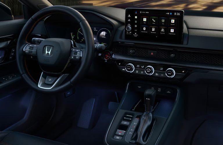 dashboard view in the 2026 Honda CR-V Hybrid