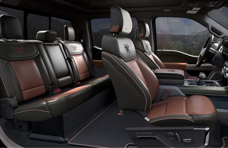 2025 Ford F-150 King Ranch seating side view