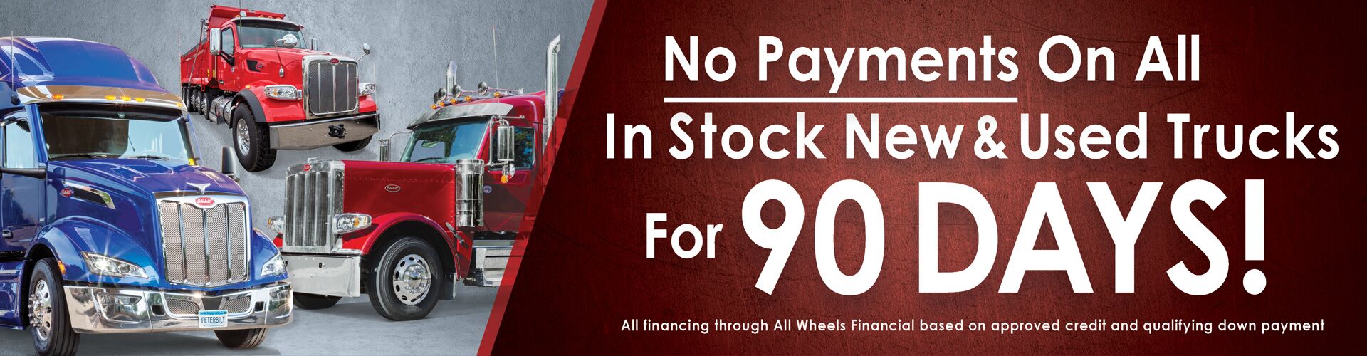 In Stock New & Used Trucks - No Payment For 90 Days