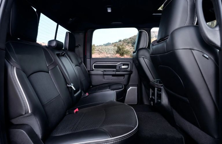 2026 Ram 2500 interior rear seats