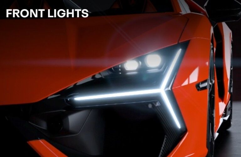 2026 Lamborghini Revuelto front headlights