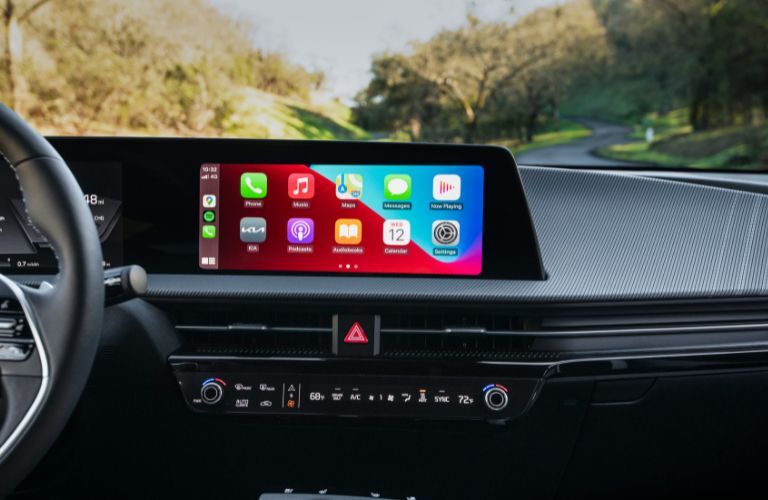 2022 Kia EV6 infotainment system