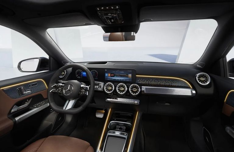 cockpit of the 2026 Mercedes-Benz GLB