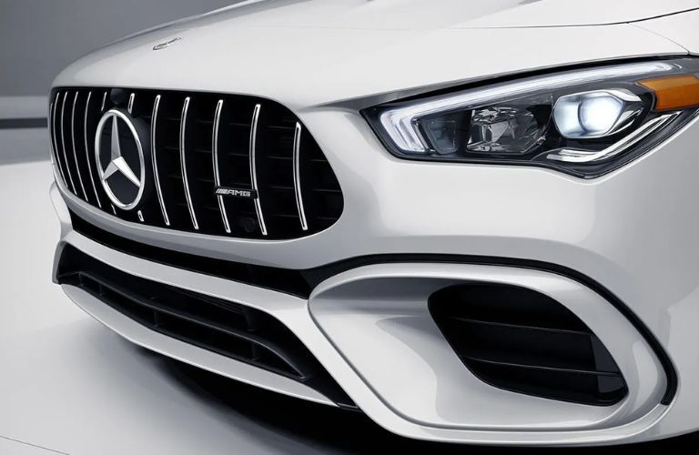 Front fascia of the 2023 Mercedes-AMG CLA 45 Coupe