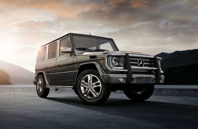 View of the 2016 Mercedes-Benz G-Class from the side