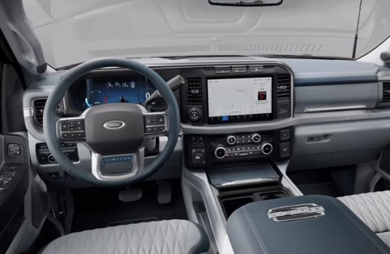 2024 Ford Super Duty F-350 Limited front seats