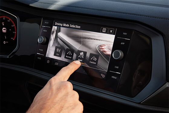 Volkswagen Jetta driving mode selection