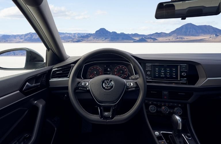 2021 Volkswagen Jetta steering and dashboard