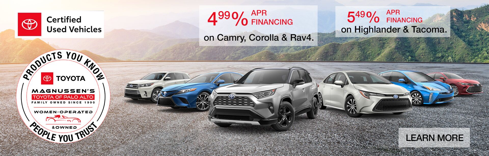 Toyota Dealership Palo Alto CA | Used Cars Magnussen's Toyota Palo Alto