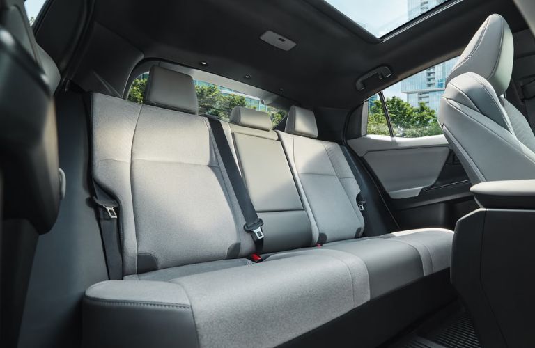 seating in the 2027 Toyota C-HR