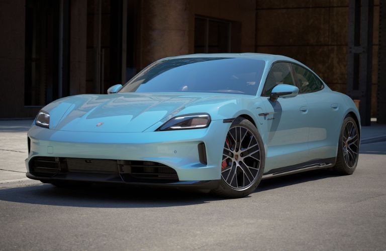 Porsche Taycan GTS exterior front view