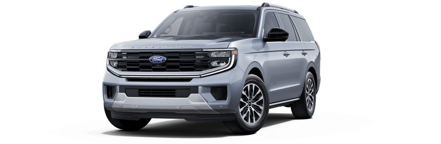 2025 Ford Expedition Platinum front view on white
