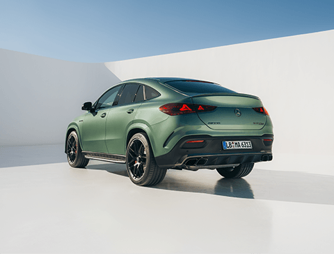 AMG GLE SUV rear view