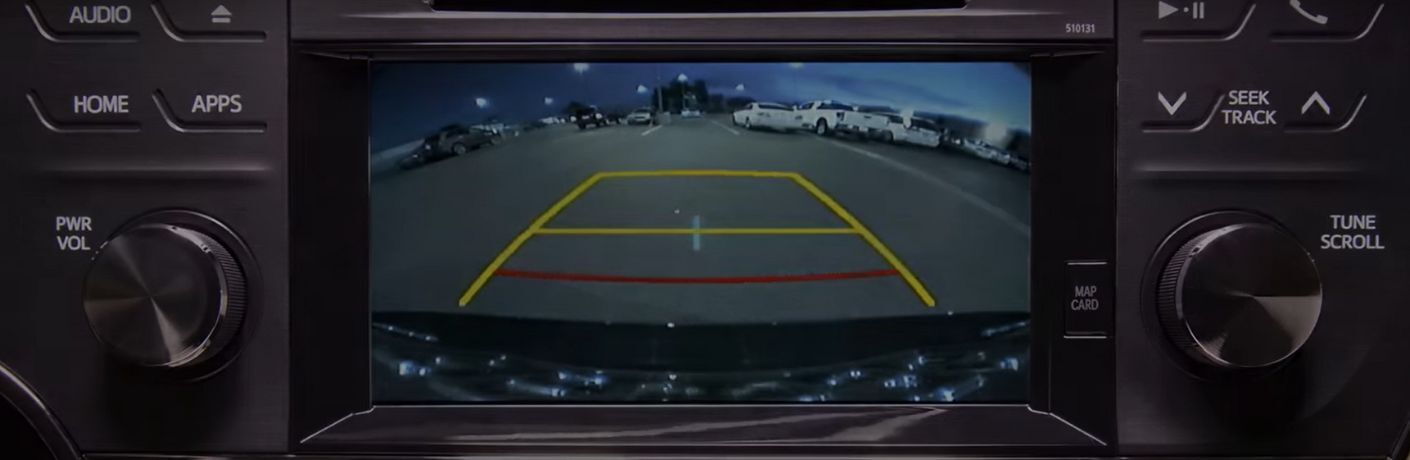 Backup Camera in a Toyota