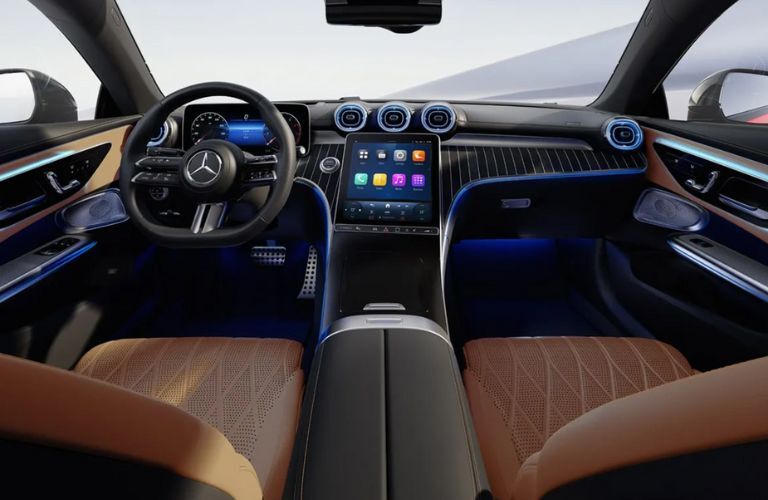 dashboard view of the 2024 CLE 300 4MATIC Coupe