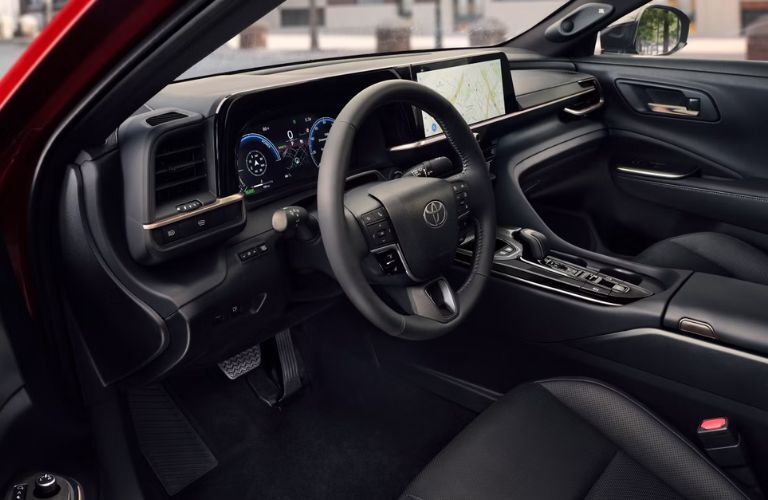 dashboard view of the 2026 Toyota Crown