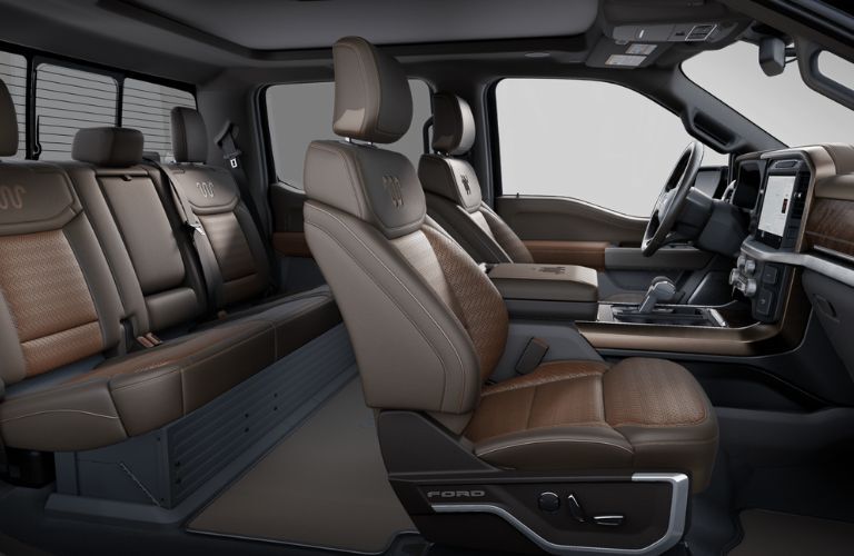 2025 Ford F-150 King Ranch cabin view