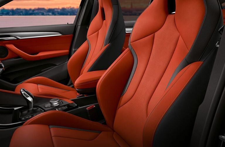 2020 BMW X2 interior seat view