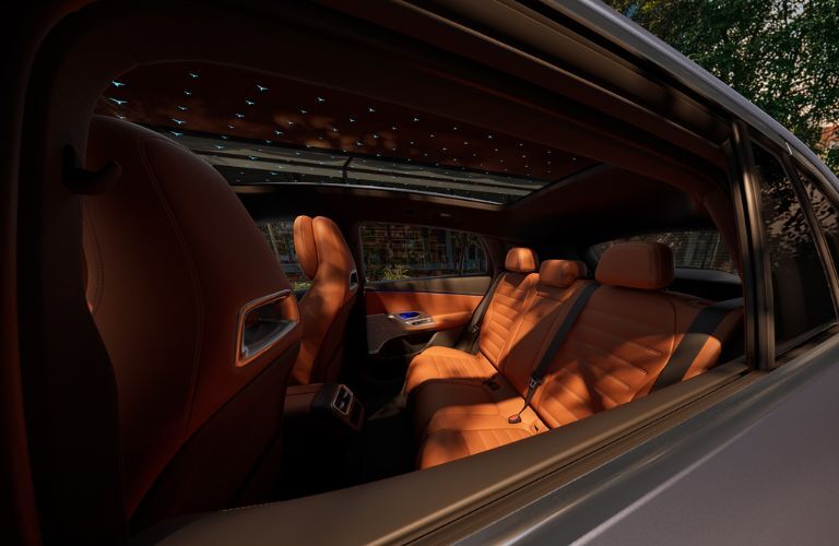 Seating in the 2027 Mercedes-Benz GLC 400 4MATIC® Electric SUV