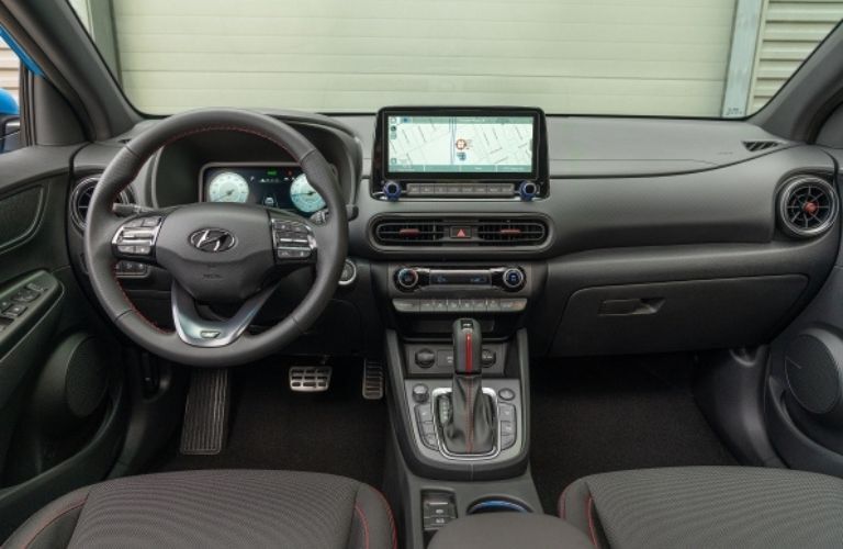2023 Hyundai Kona interior front dash